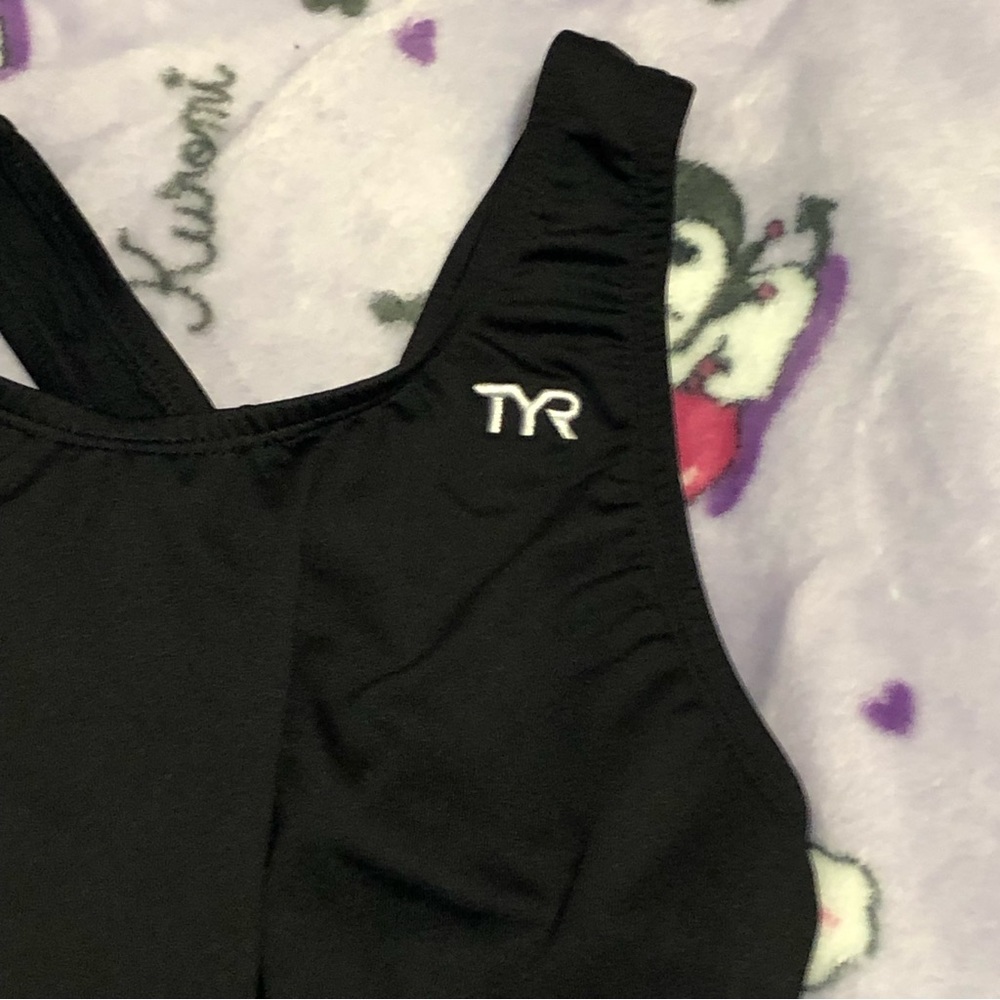 Black TYR Women’s One Piece Bathing Swimming Suit - Picture 3 of 4